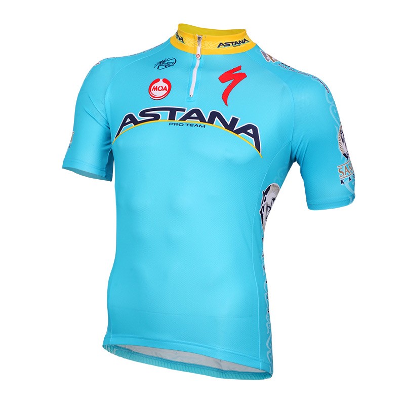 Nalini Astana Team Short Sleeve Cycling Jersey - Marrey Bikes