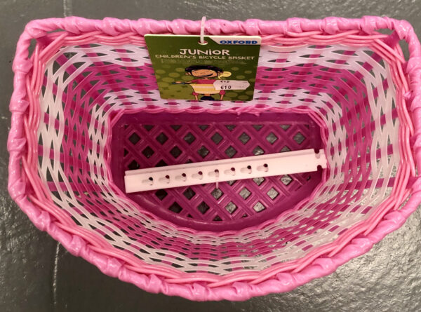 Oxford Children basket Pink