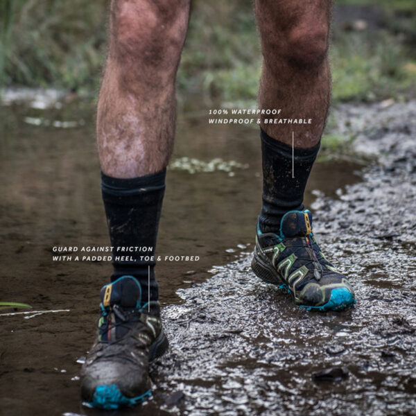 Sealskinz Waterproof All Weather Mid Length Sock with Hydrostop