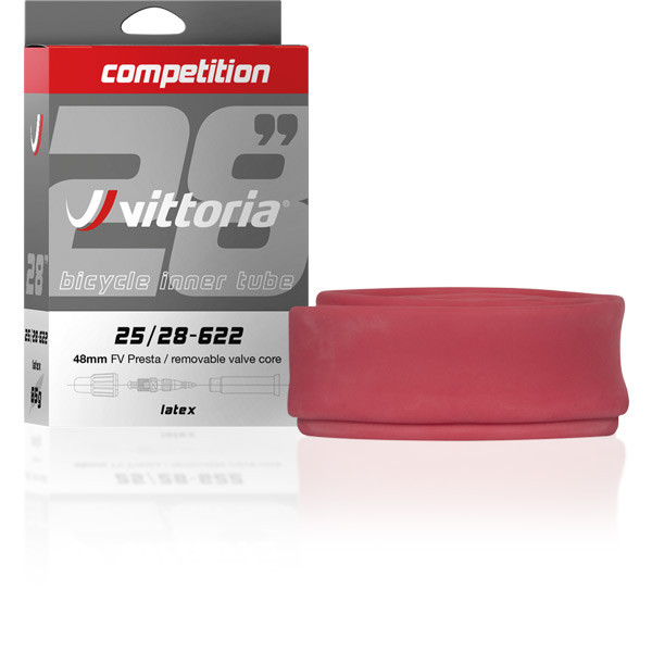 Vitoria Competition Latex 700c 25/28c Fv Presta Rvc 48mm Inner Tube