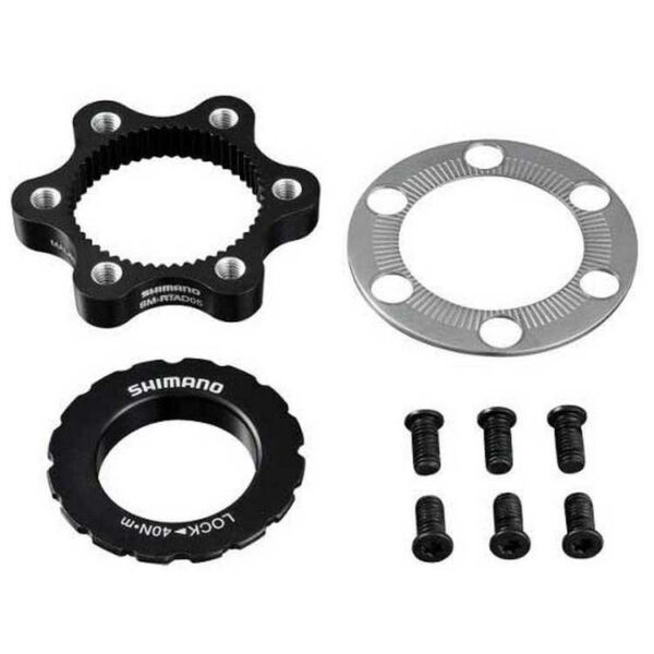 Shimano SM-RTAD05 6-bolt rotor to Centre-Lock hub disc adapter