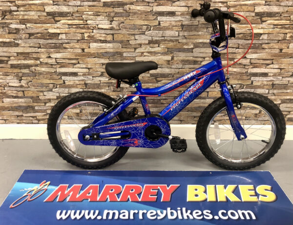 PROFESSIONAL SPIDER BOYS 16" WHEEL BMX BIKE