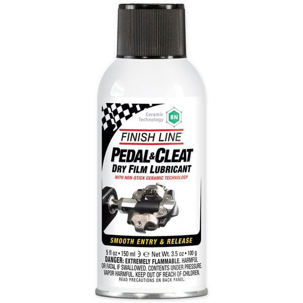 Finishline Pedal and Cleat Lube (Ceramic Tech) Aerosol - 5 oz / 150 ml -